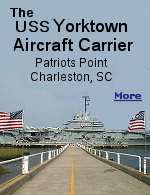 In 1975 the US Government declared the aircraft carrier USS Yorktown a National Historic Landmark. On its hangar and flight deck, it showcases the most significant aircraft in US aviation history. These include the Hellcat, Crusader, Tomcat, and Corsair. 